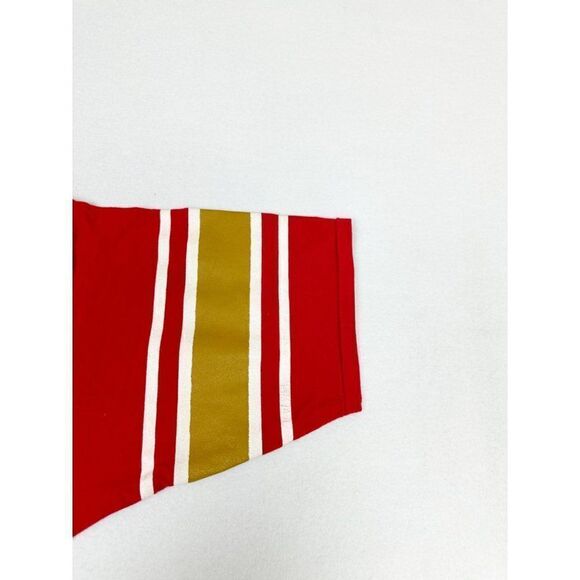 Vintage 1982 USFL Philadelphia Stars Shirt Red Large Jersey Style Single Stitch - Picture 7 of 11